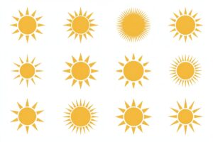 sunlight clipart 8