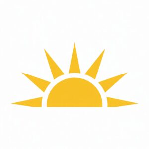 sunlight clipart 8