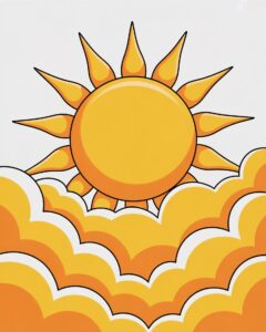 sunrise clipart 3