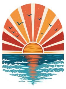 sunrise clipart 6