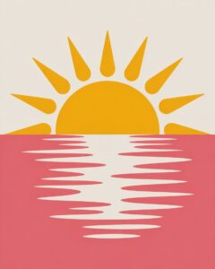 sunrise clipart 6