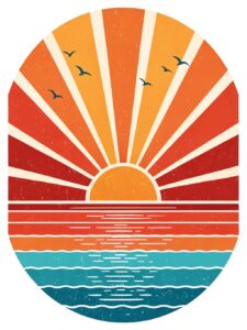 sunrise clipart 7