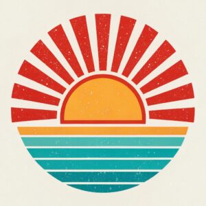 sunset clipart 12