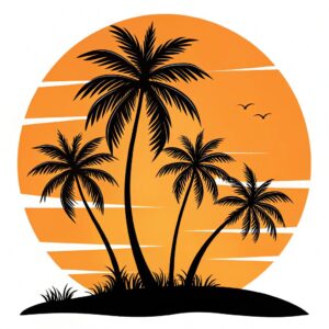 sunset clipart 13