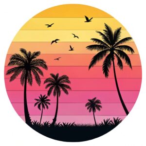 sunset clipart 2