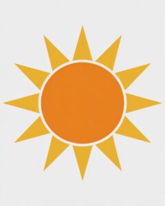 sunshine clipart 12