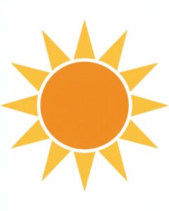 sunshine clipart 13