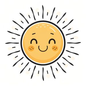 sunshine clipart 9