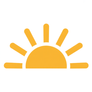 sunshine rays clipart 8