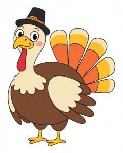 thanksgiving turkey clipart 1