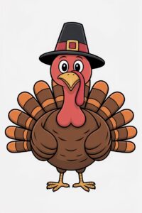 thanksgiving turkey clipart 3