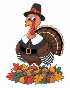 thanksgiving turkey clipart 3