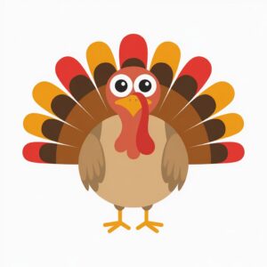 thanksgiving turkey clipart 7
