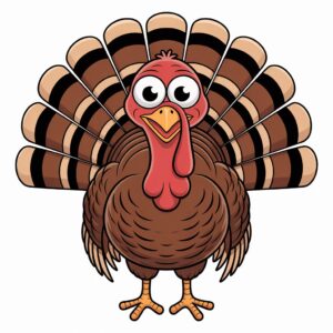 thanksgiving turkey clipart 8
