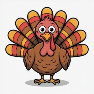 thanksgiving turkey clipart 9