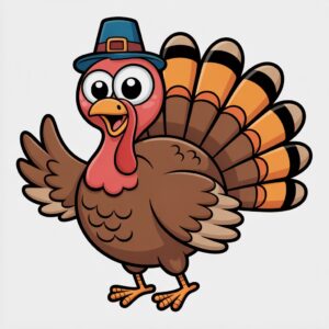 thanksgiving turkey clipart free 1