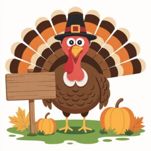 thanksgiving turkey clipart free 5