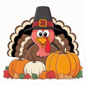 thanksgiving turkey clipart free 6