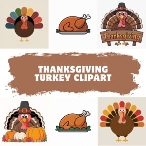 thanksgiving turkey clipart ft