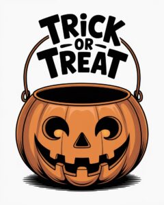 trick or treat halloween pumpkin clipart 12