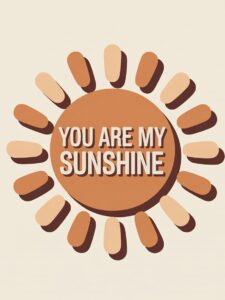 you are my sunshine clipart 6