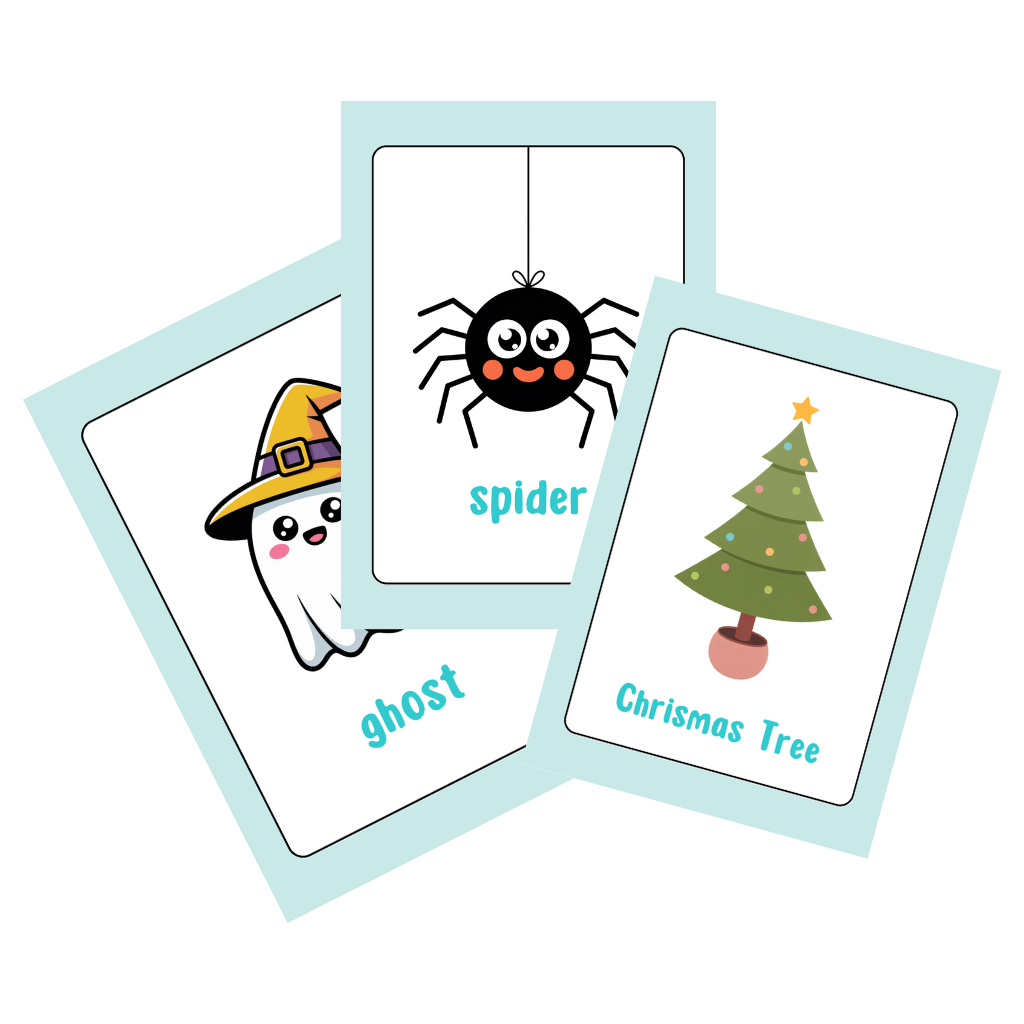Making Festival Flashcards with Clipart